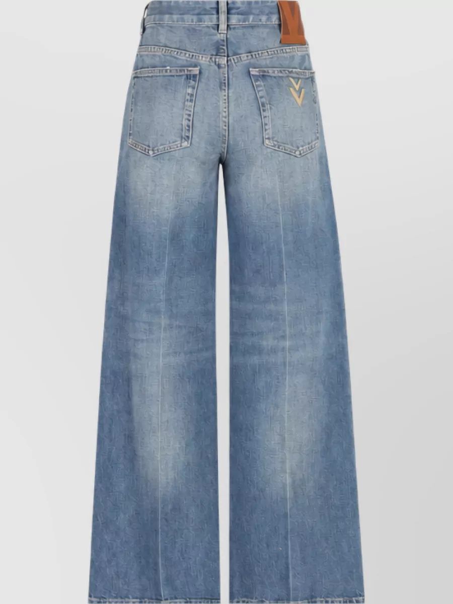 Valentino Garavani Straight-Leg Denim Trousers