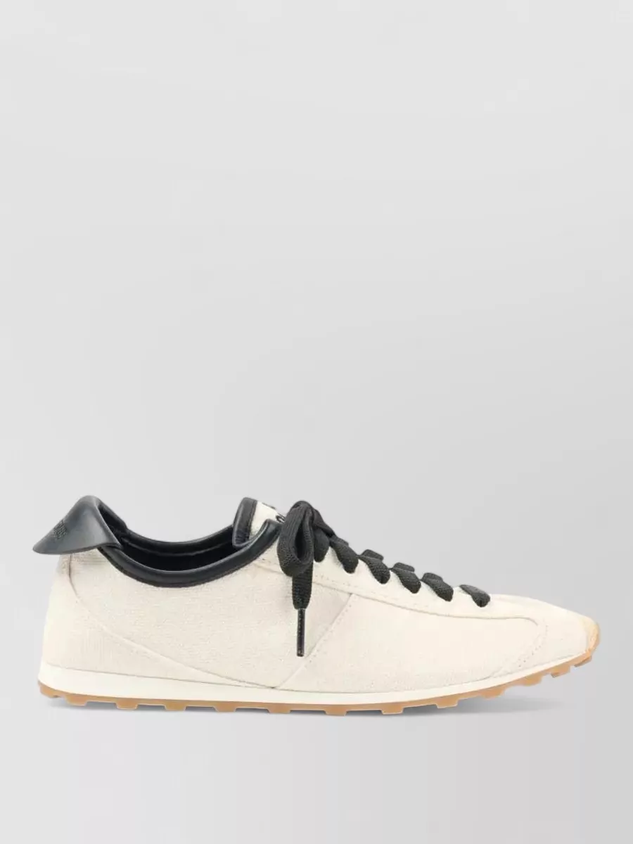 Jacquemus Leather Low-Top Sneakers