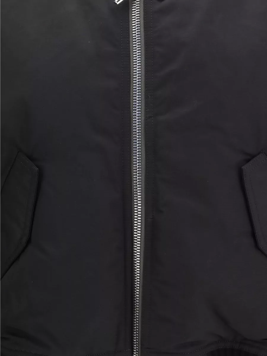 Rick Owens Padded Gathered Sleeve Bomber Jacket