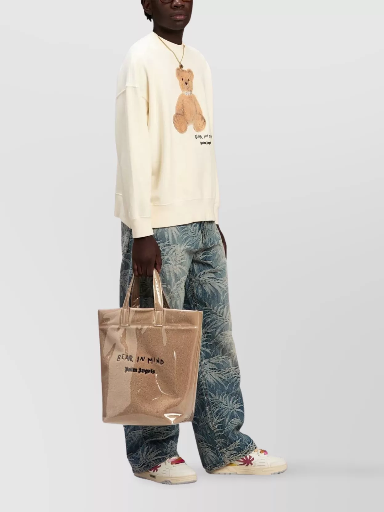 Palm Angels Remember Bear Tote Bag