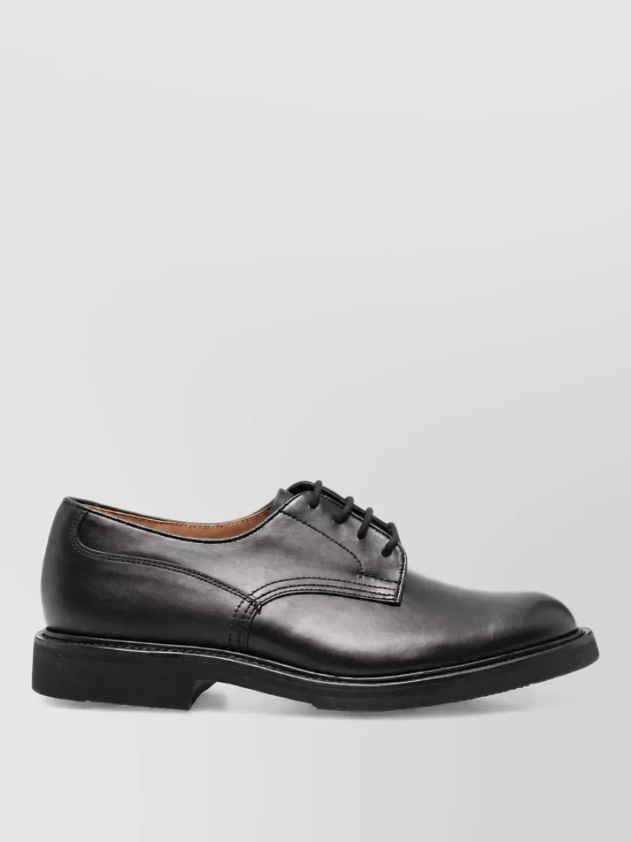 Tricker's leather derby shoes