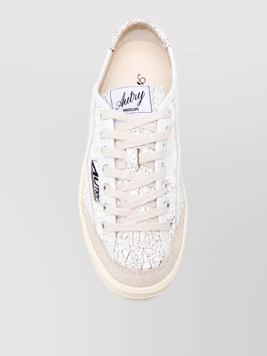 Autry Low-Top Leather Lace-Up Sneakers
