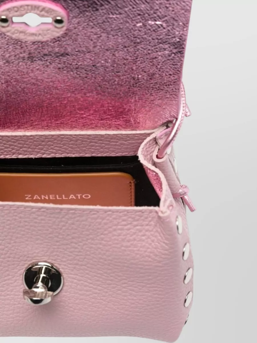 Zanellato Leather Top Handle Mini Bag