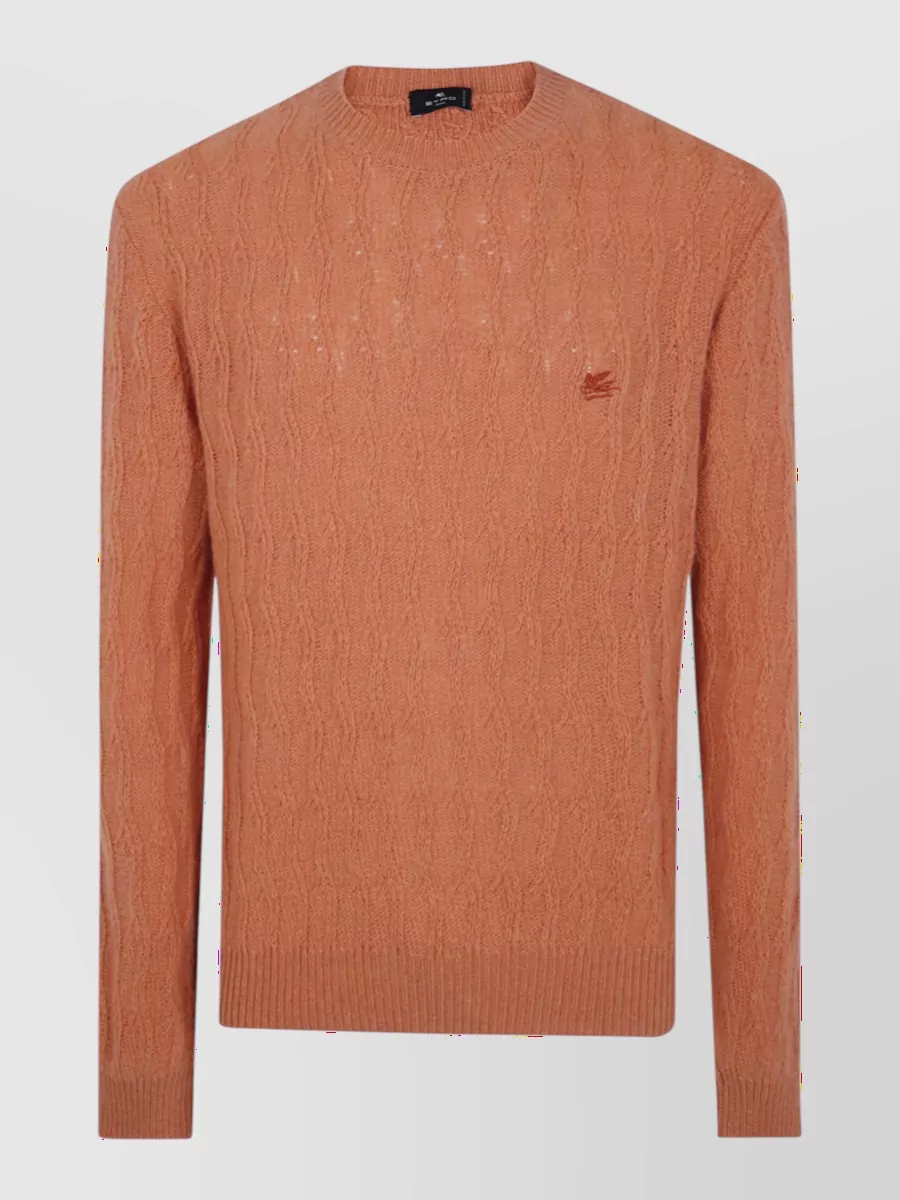 Etro cashmere crew neck jumper