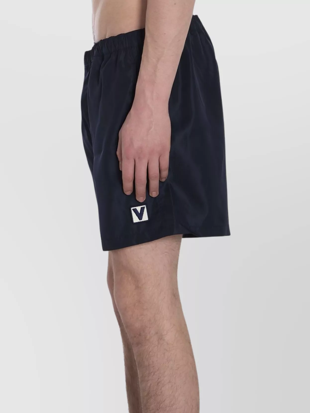 Valentino Garavani Swim Trunks With Adjustable Waistband And Pockets