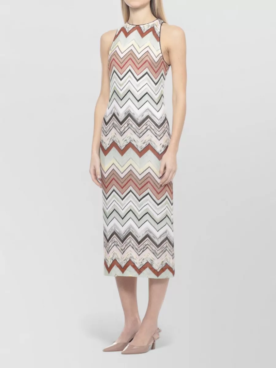 Missoni Sleeveless Printed Midi Dress