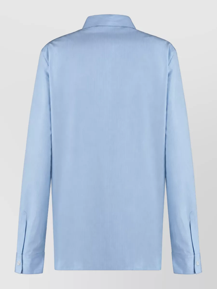 Jil Sander Striped Cotton Shirt