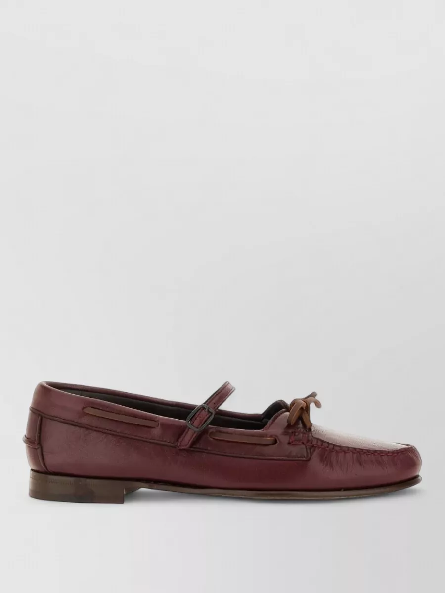 Hereu Leather Mary Jane Loafers