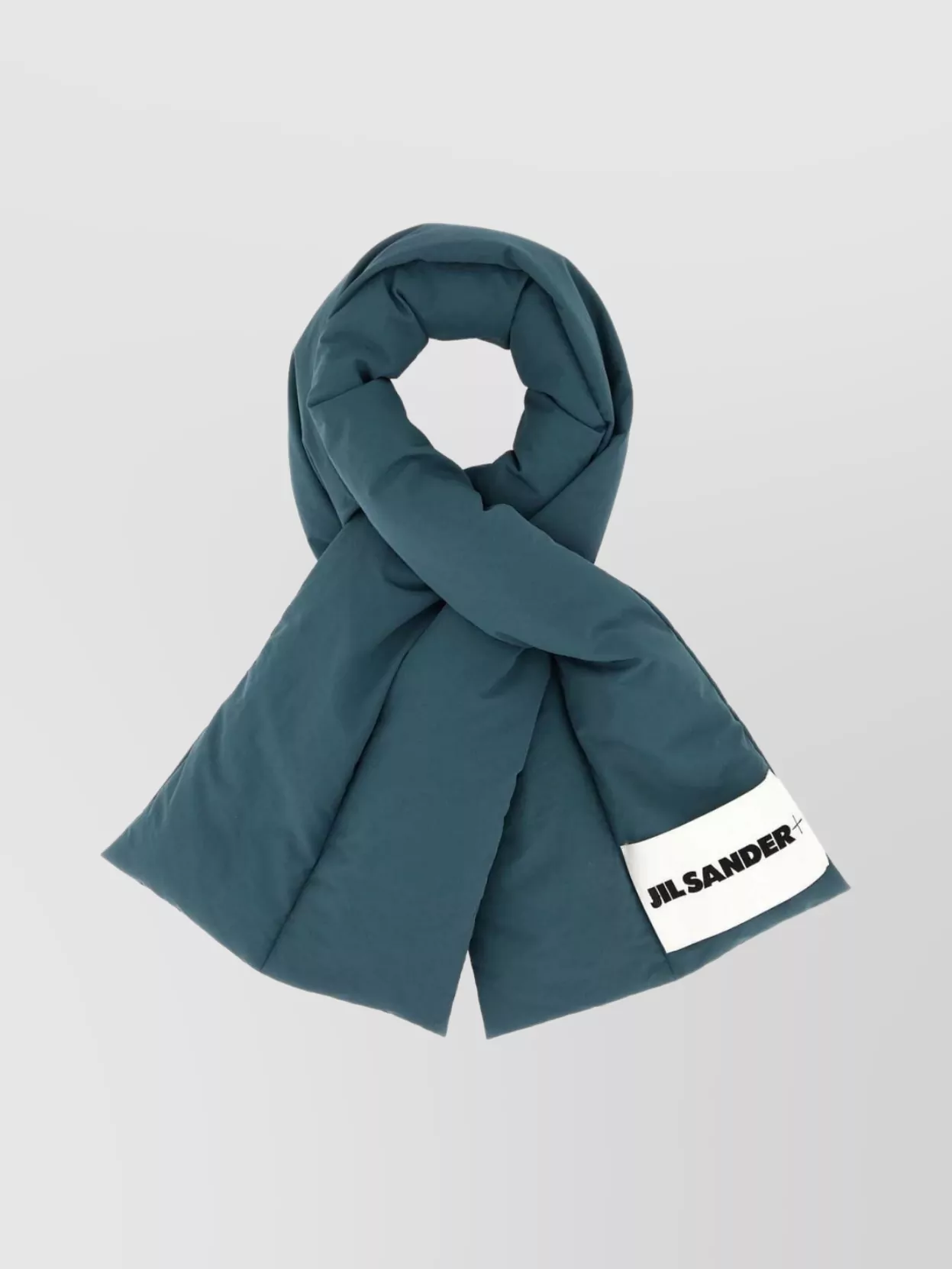 Shop Jil Sander Polyester Scarf With Air Force Logo