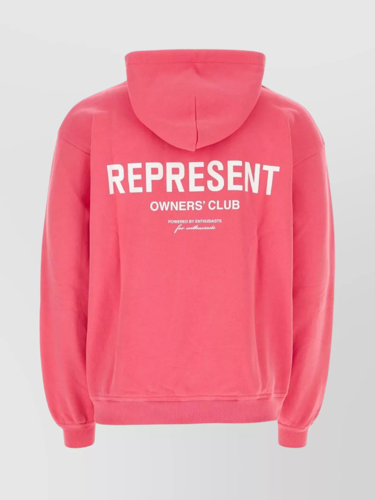 Shop Represent Cotton Sweatshirt With Back And Front Prints