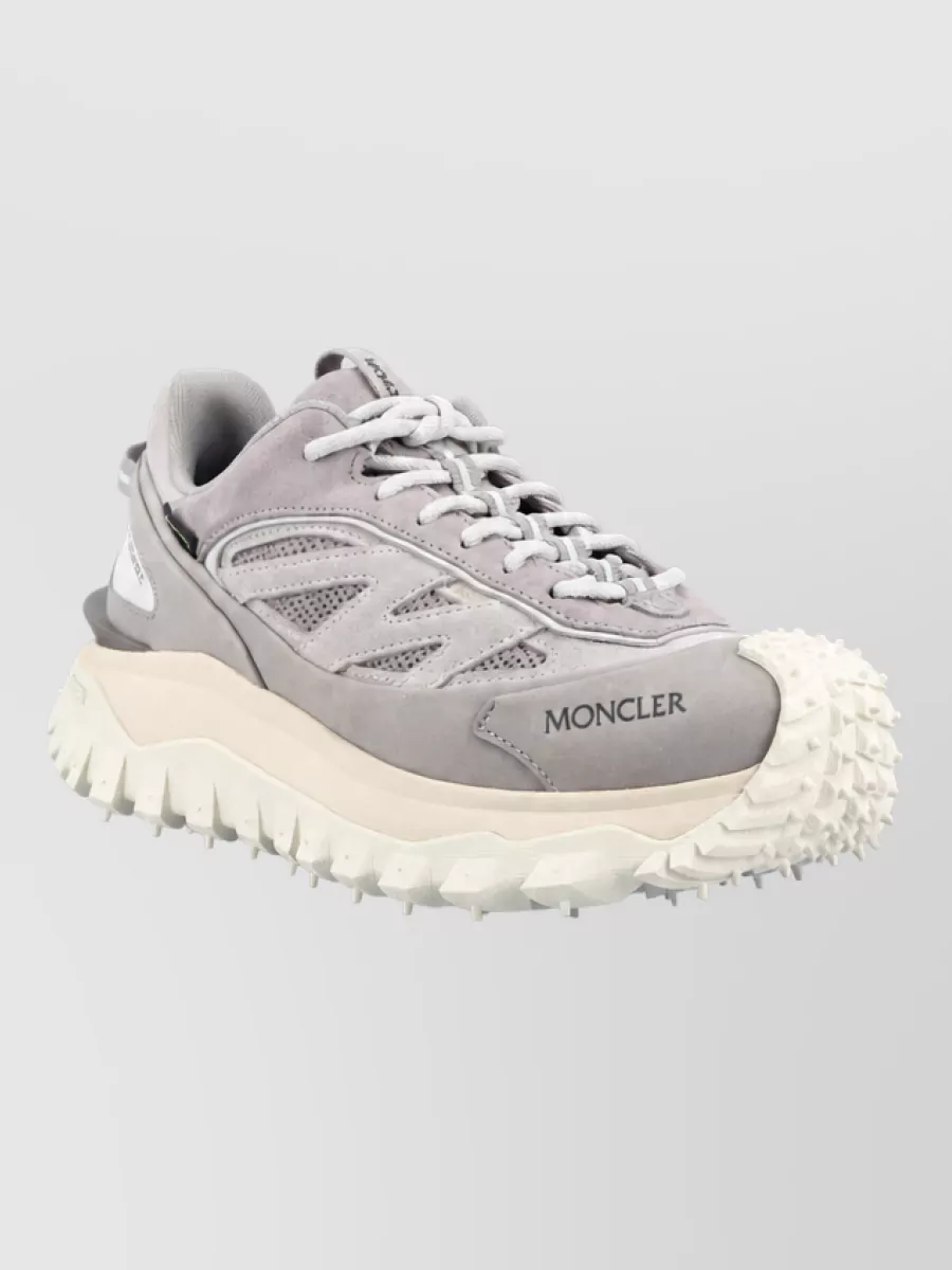 Moncler Leather Low-Top Sneakers