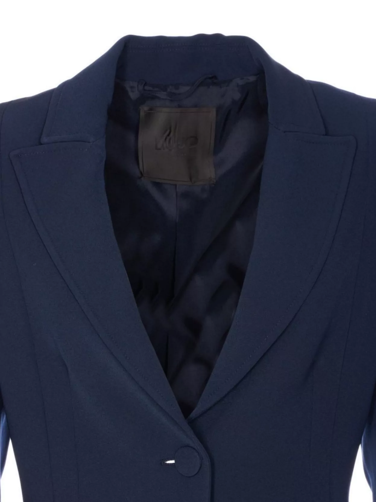 Liu •jo V-neck Tailored Jacket Flap Pockets
