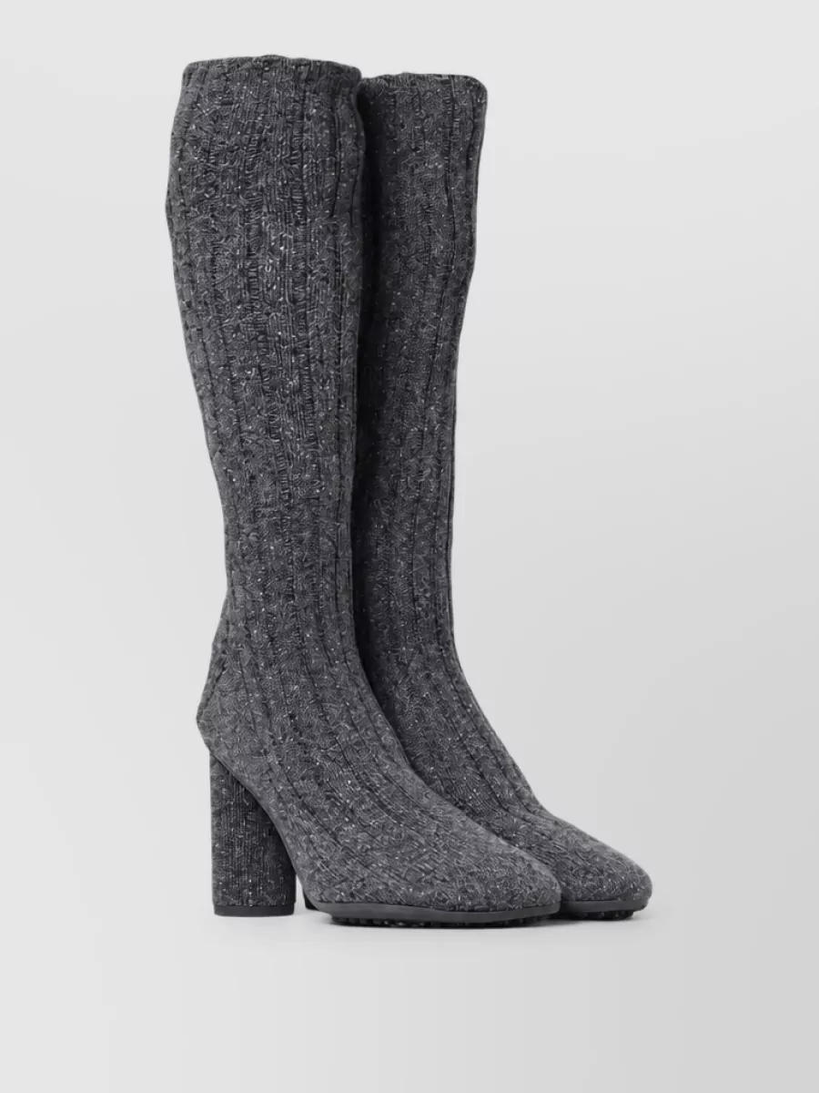 Bottega Veneta wool over-the-knee boots