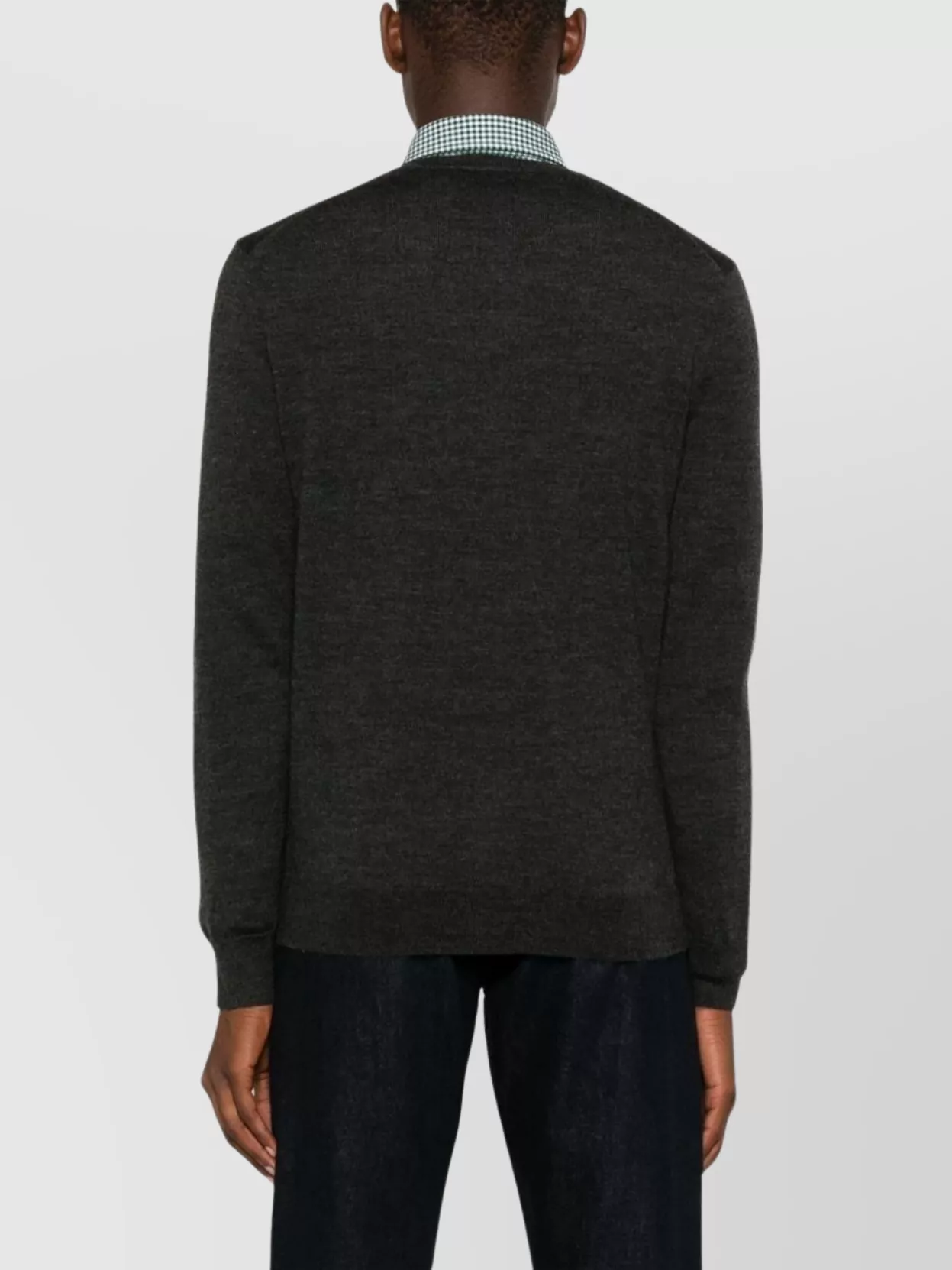 Ralph Lauren Brushed Fine Knit V-Neck Sweater