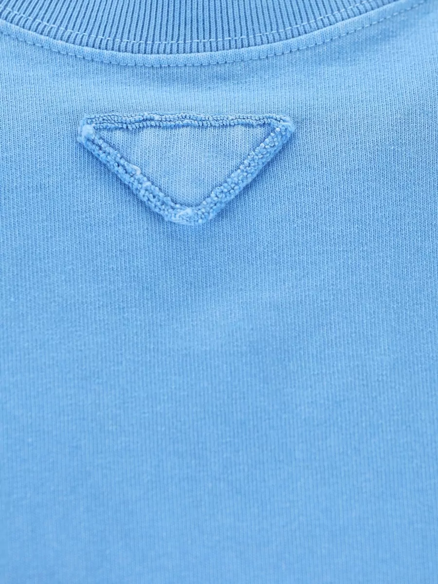 Prada Cotton Short-Sleeve T-Shirt