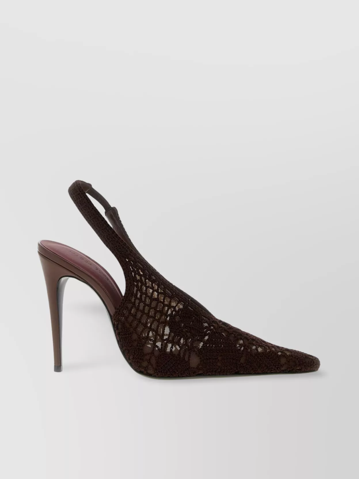 Magda Butrym Open Knit Slingback Stiletto