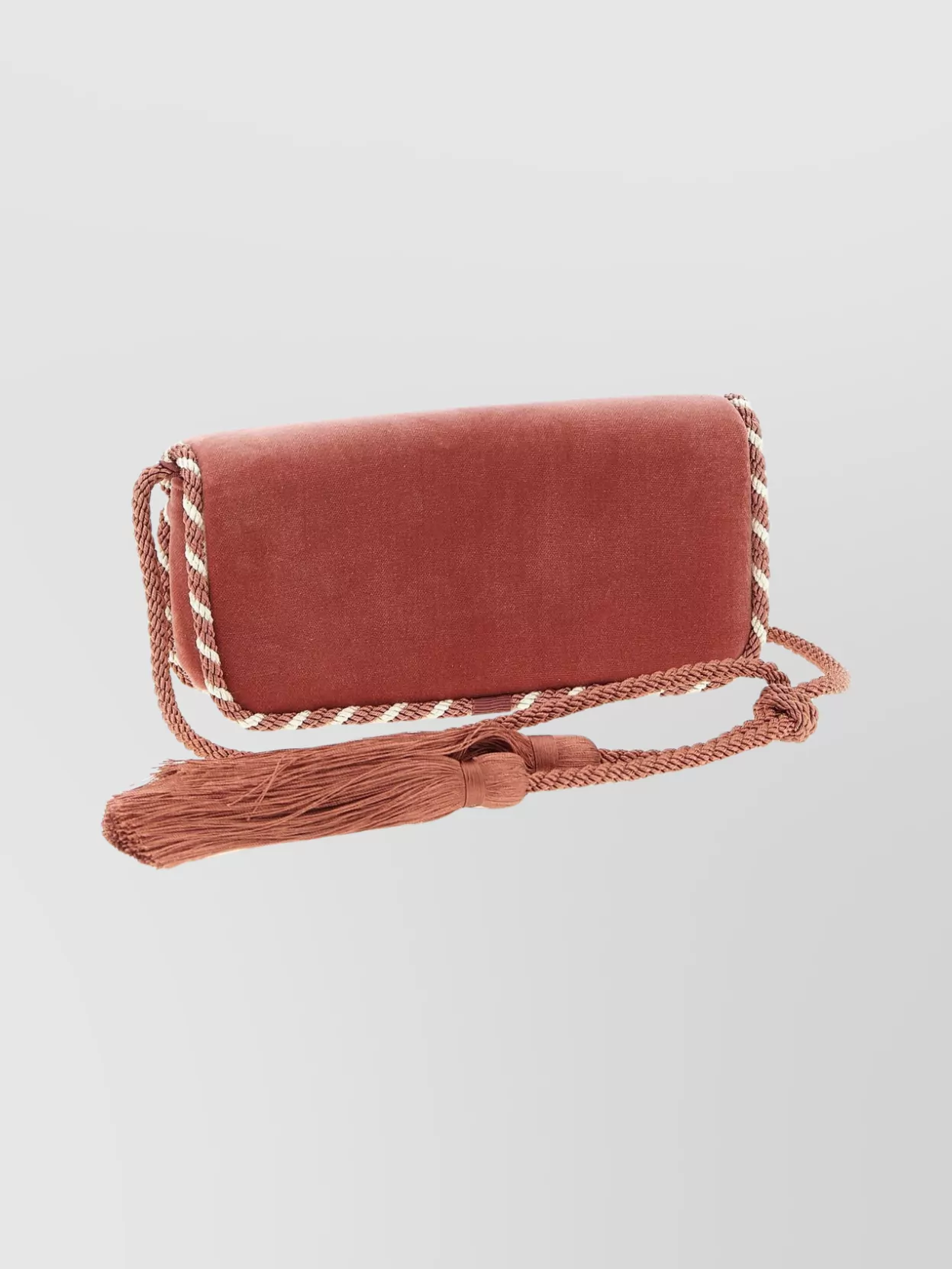 Valentino Garavani Locò Braided Trim Shoulder Bag