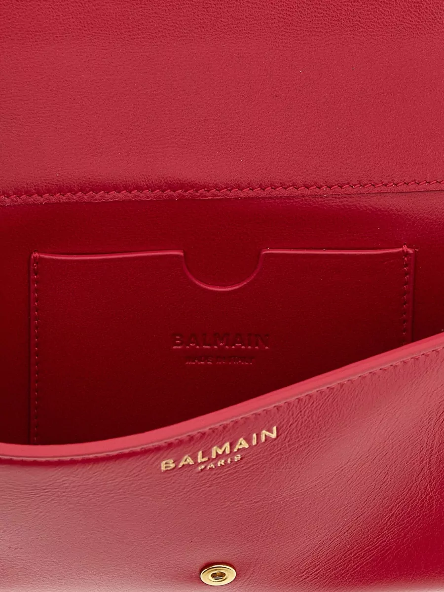Balmain Shuffle Chain Wallet Buckle Detail