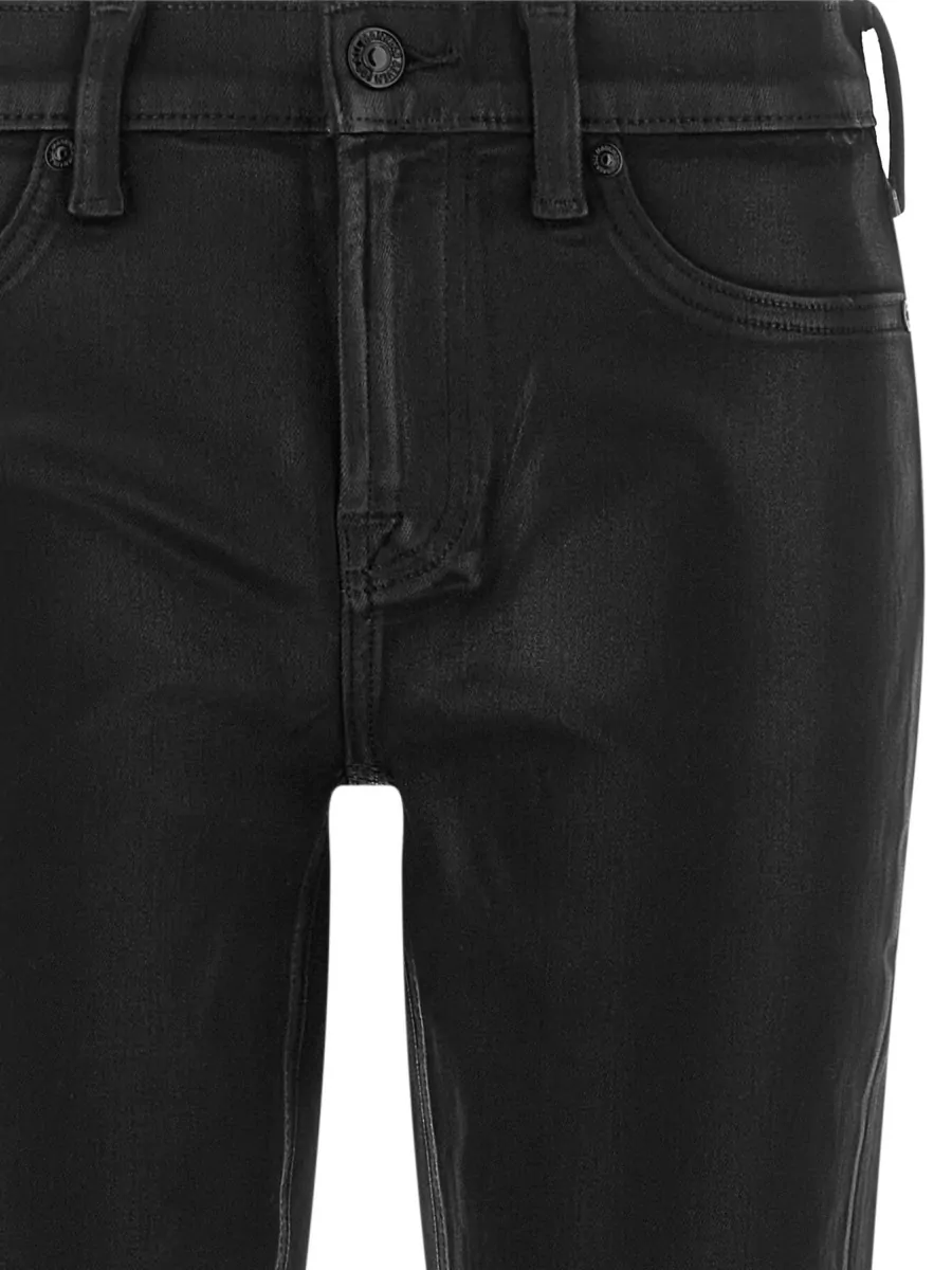 7 For All Mankind Leather effect denim jeans