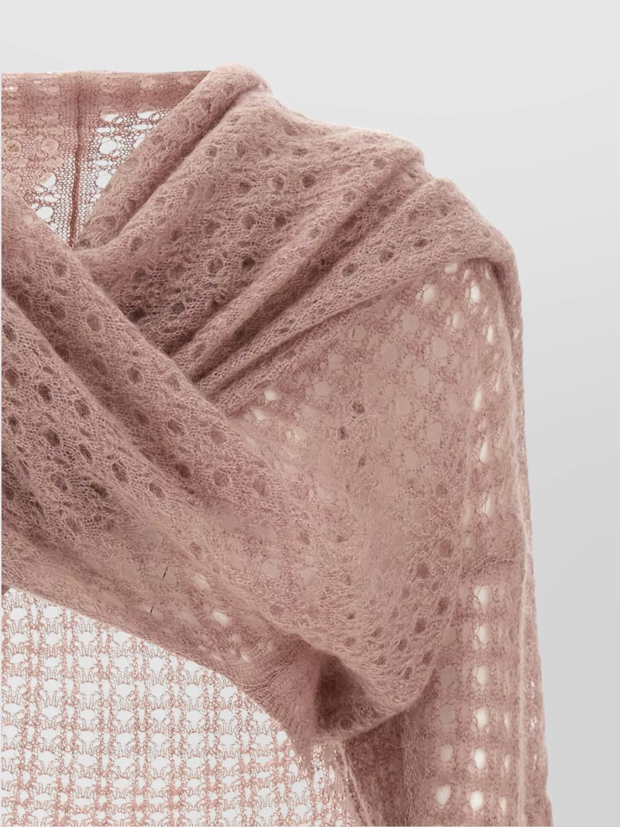 Fabiana Filippi Knitwear Cardigan With Fringed Hem