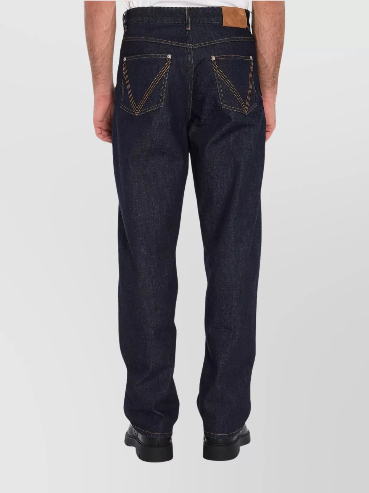 Bottega Veneta Wide Leg Denim Trousers