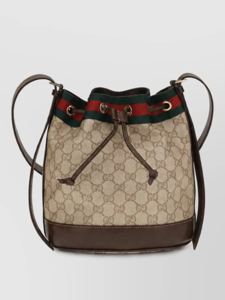 Gucci fabric bucket bag