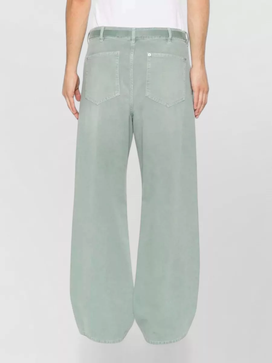 Marni Denim Wide-Leg Trousers