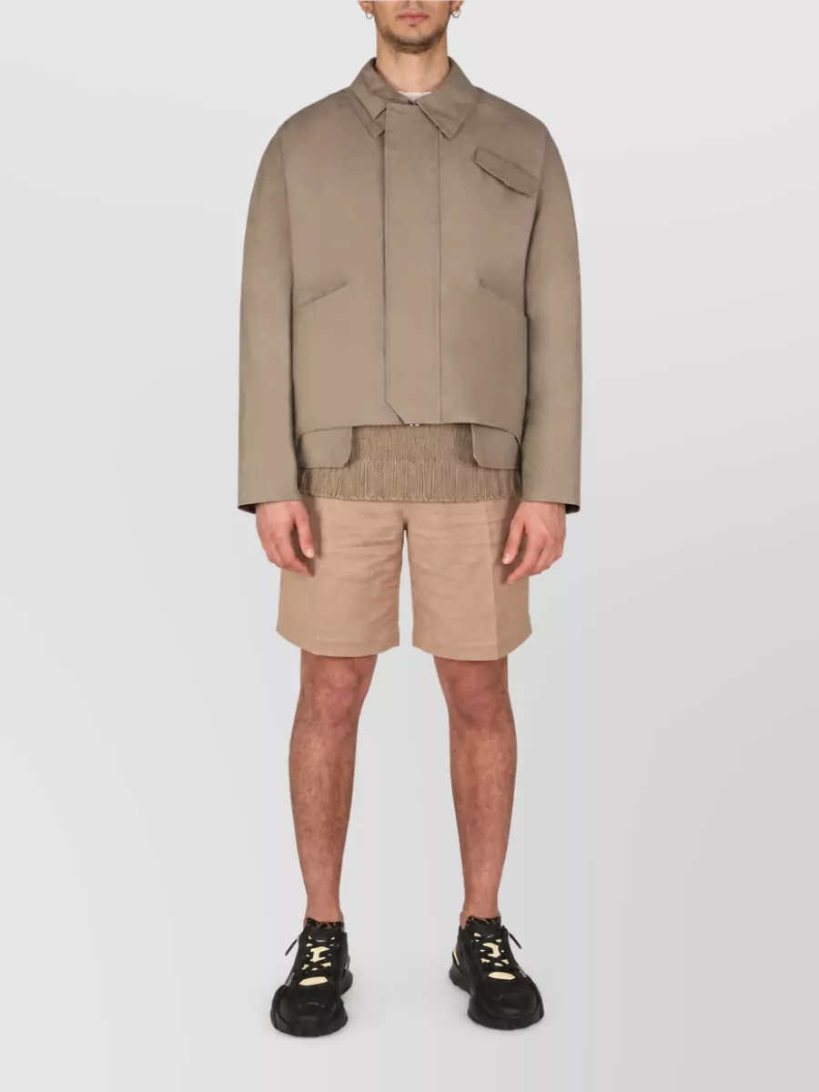 Fendi Cotton And Cashmere Sweater