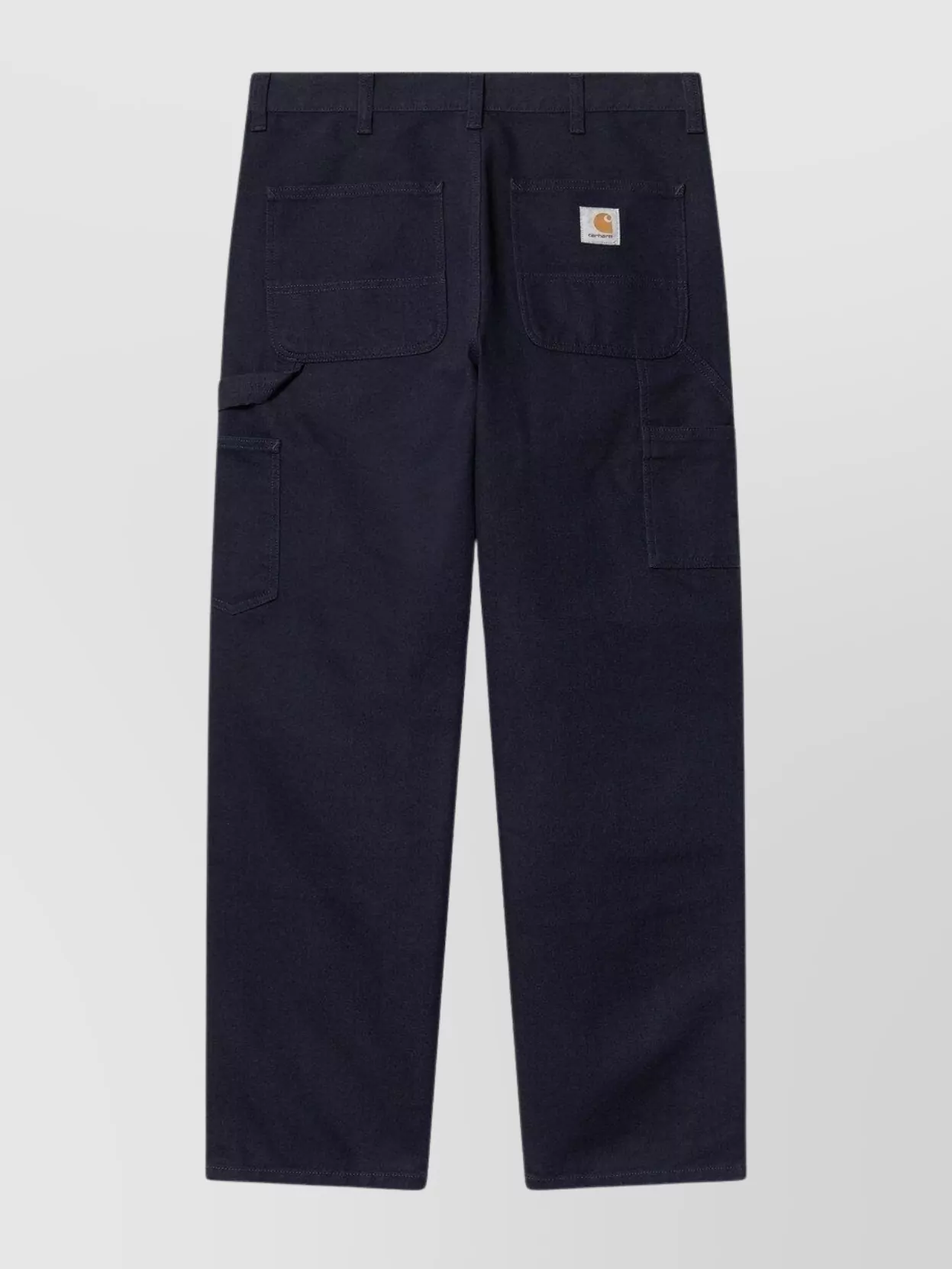 Carhartt Wip Straight Leg Trousers Featuring Reinforced Knees