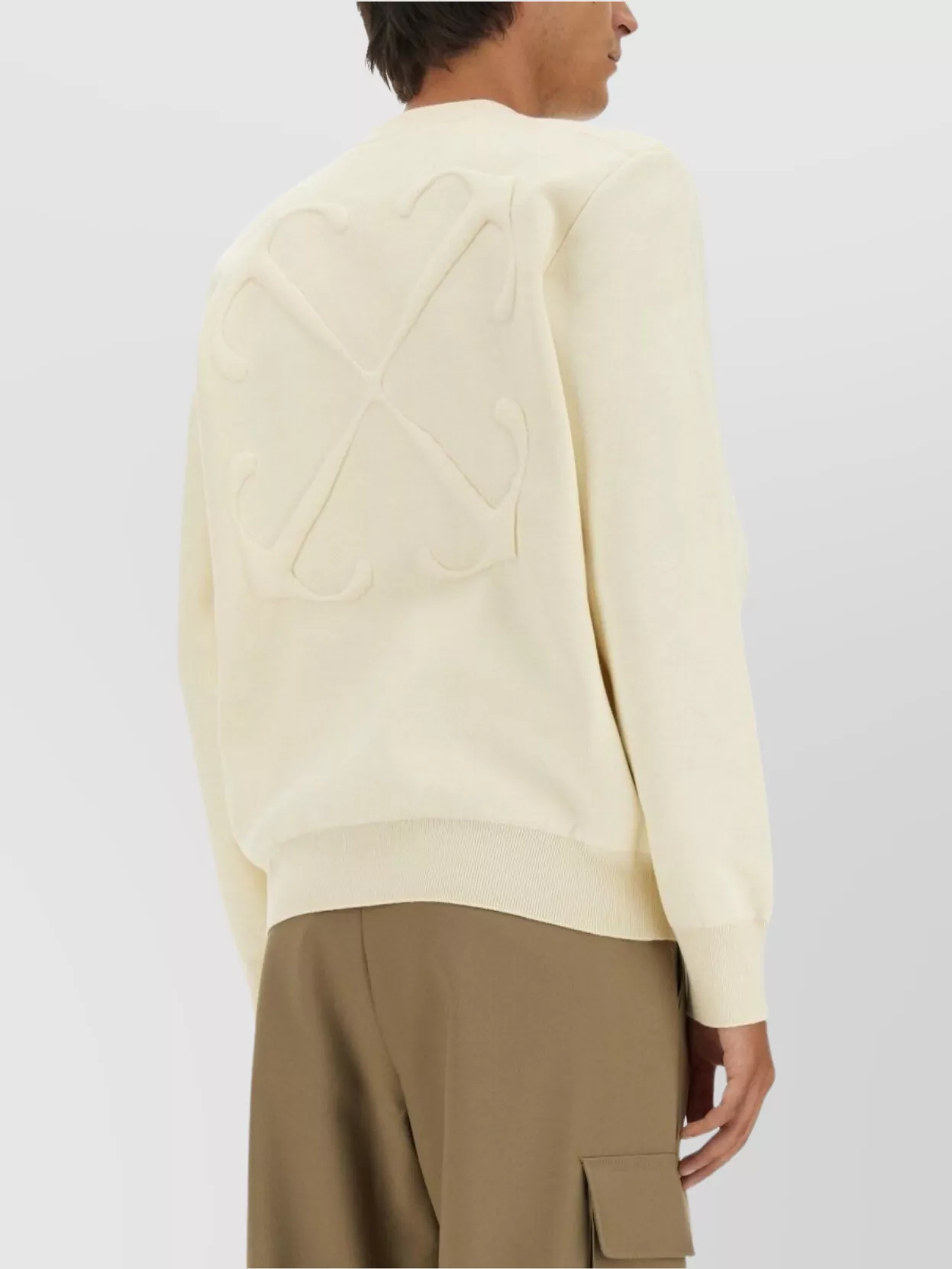 Off-White Logo Crew Neck Sweater