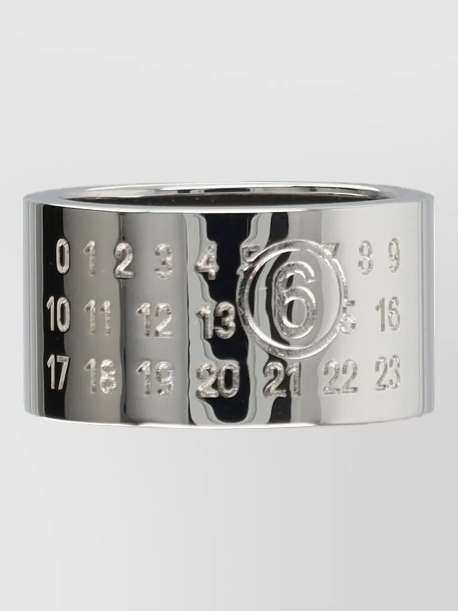 Mm6 Maison Margiela brass ring