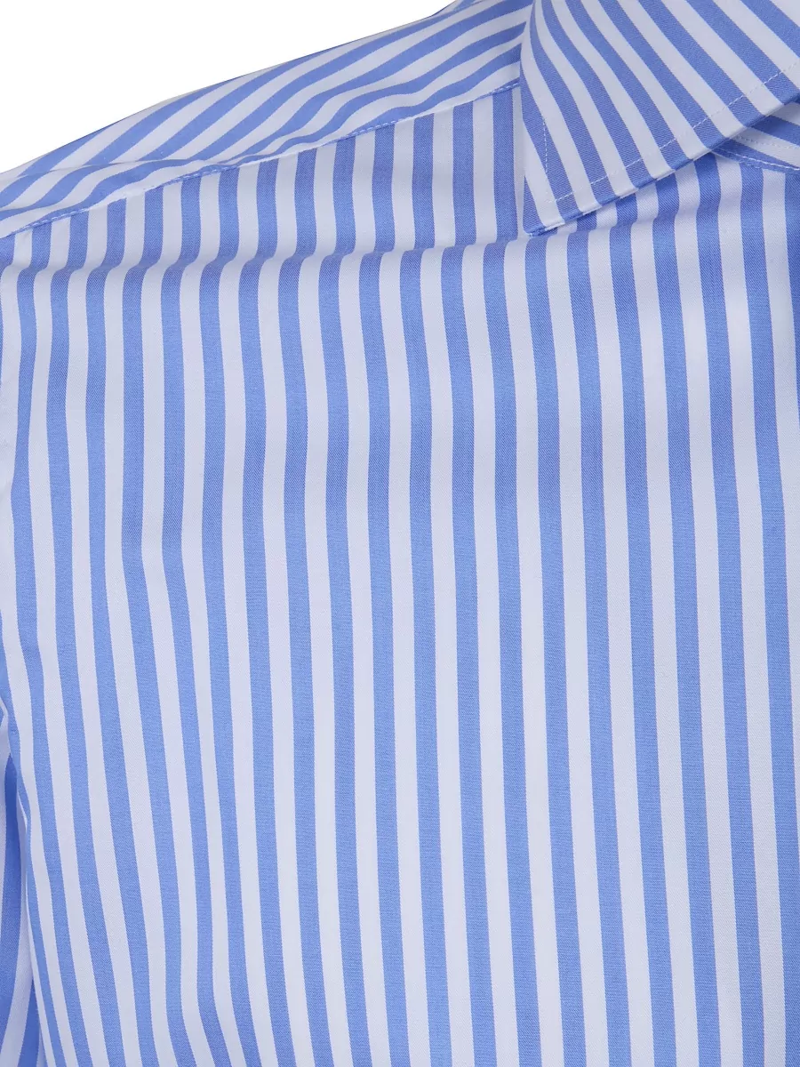 Barba Napoli Striped Cotton Shirt
