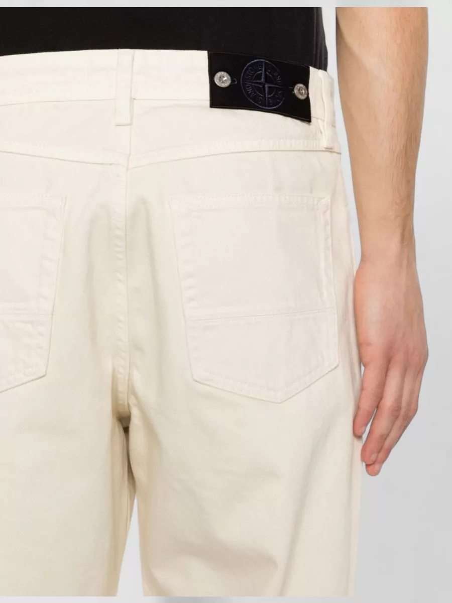 Stone Island Denim Loose Fit Jeans