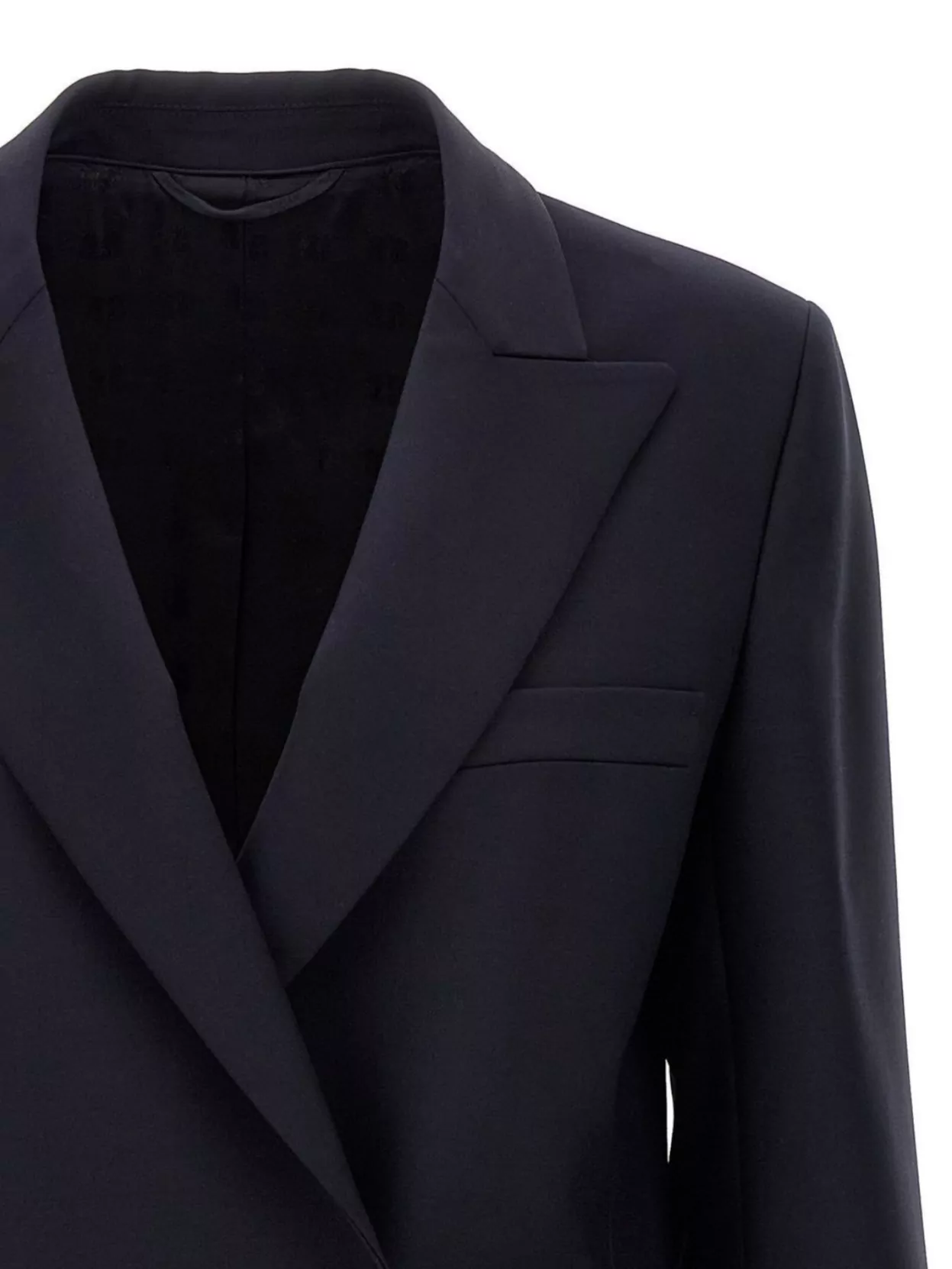 Blazé Milano Missy Double-breasted Cotton-blend Blazer