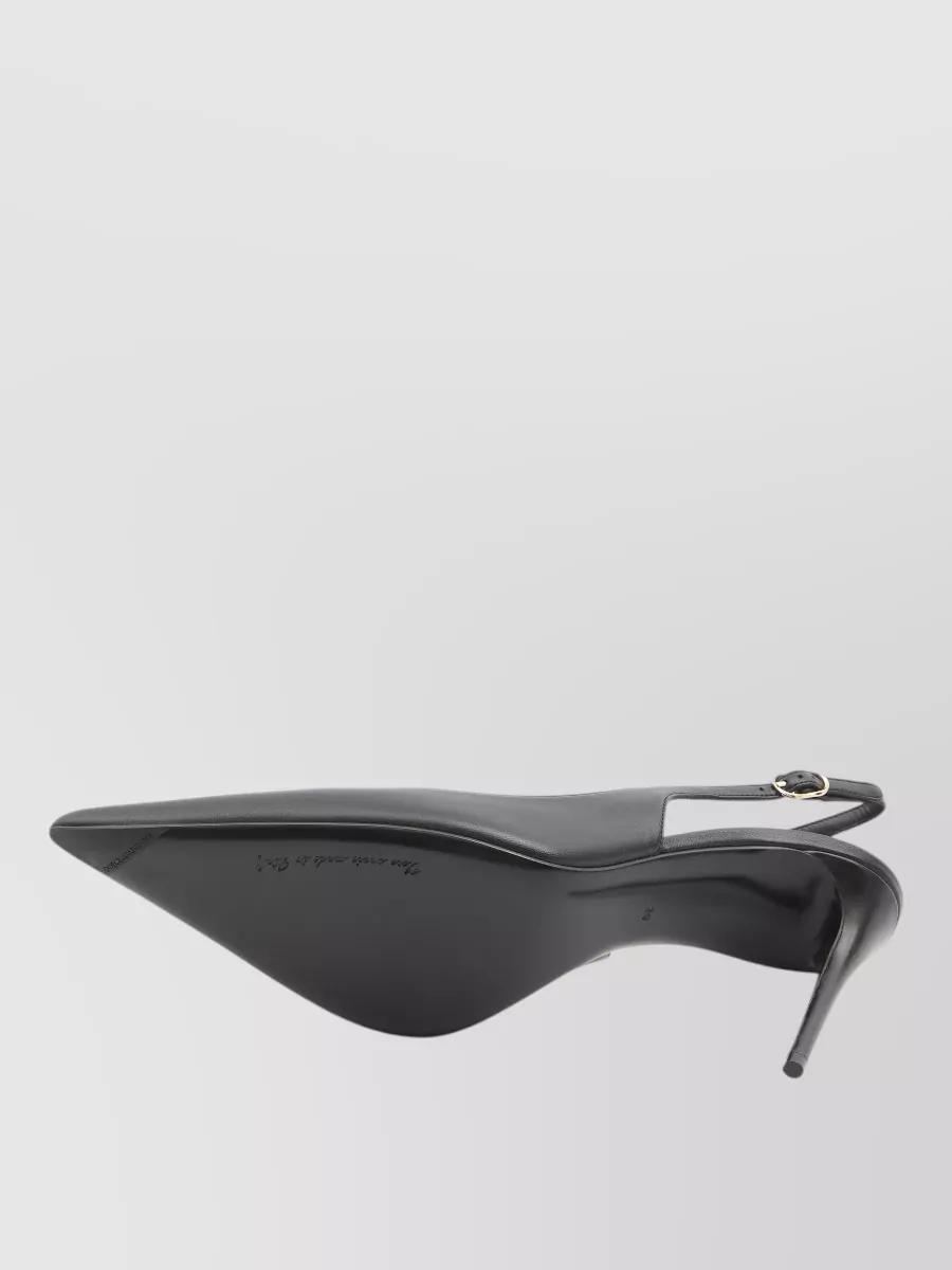 Dolce&Gabbana Slingback Pumps Silk Nappa Pointed Toe