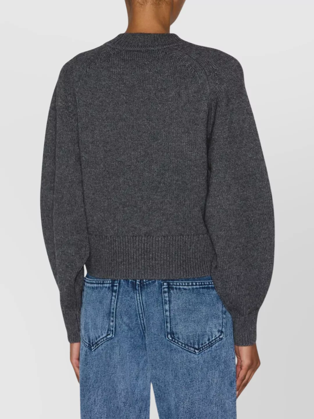 Isabel Marant Leandra Ribbed Crew Neck Sweater