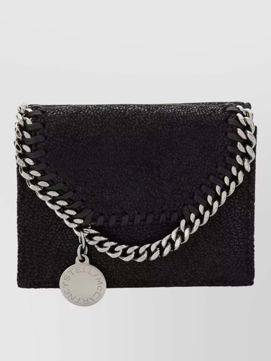Stella Mccartney shaggy deer falabella trifold wallet