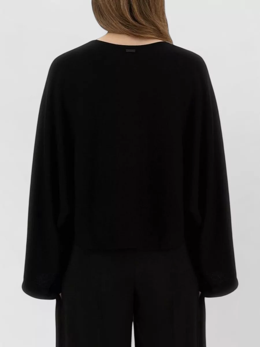 Max Mara Virgin Wool Knitted Top