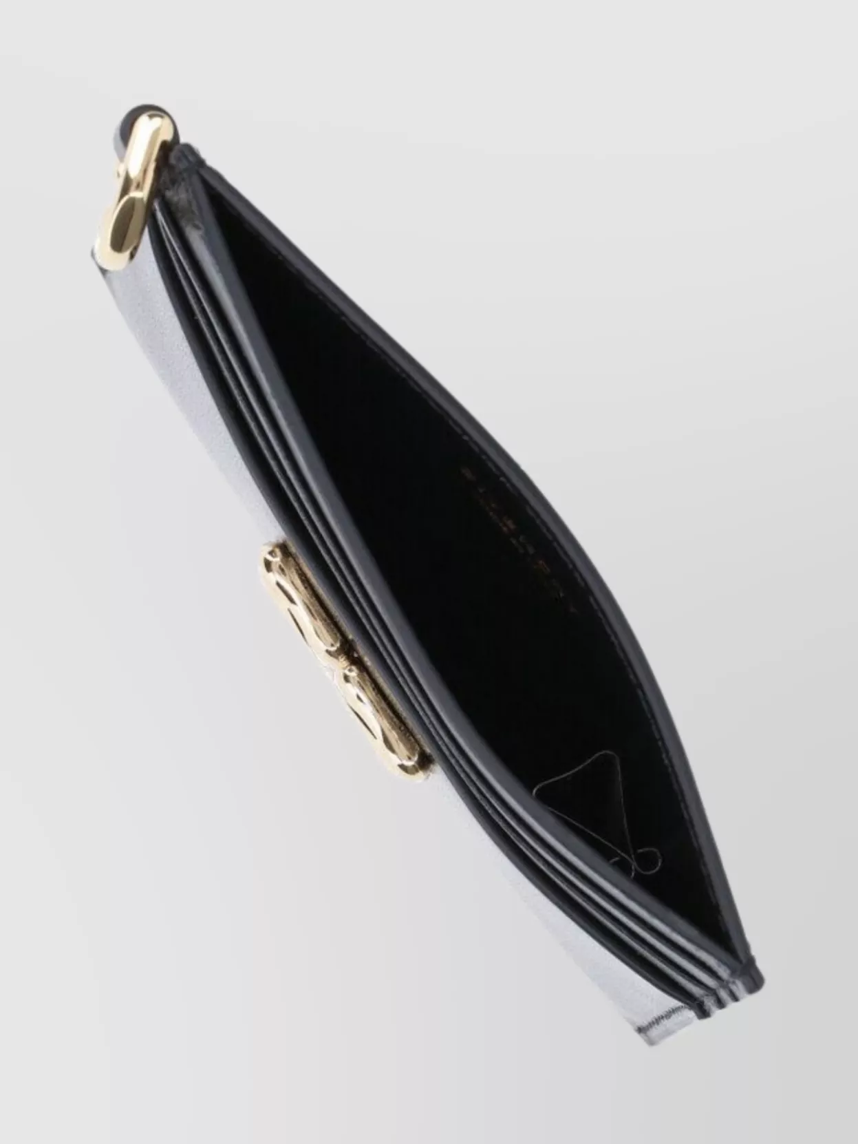 Givenchy Compact Leather Wallet With Key Ring Attachment