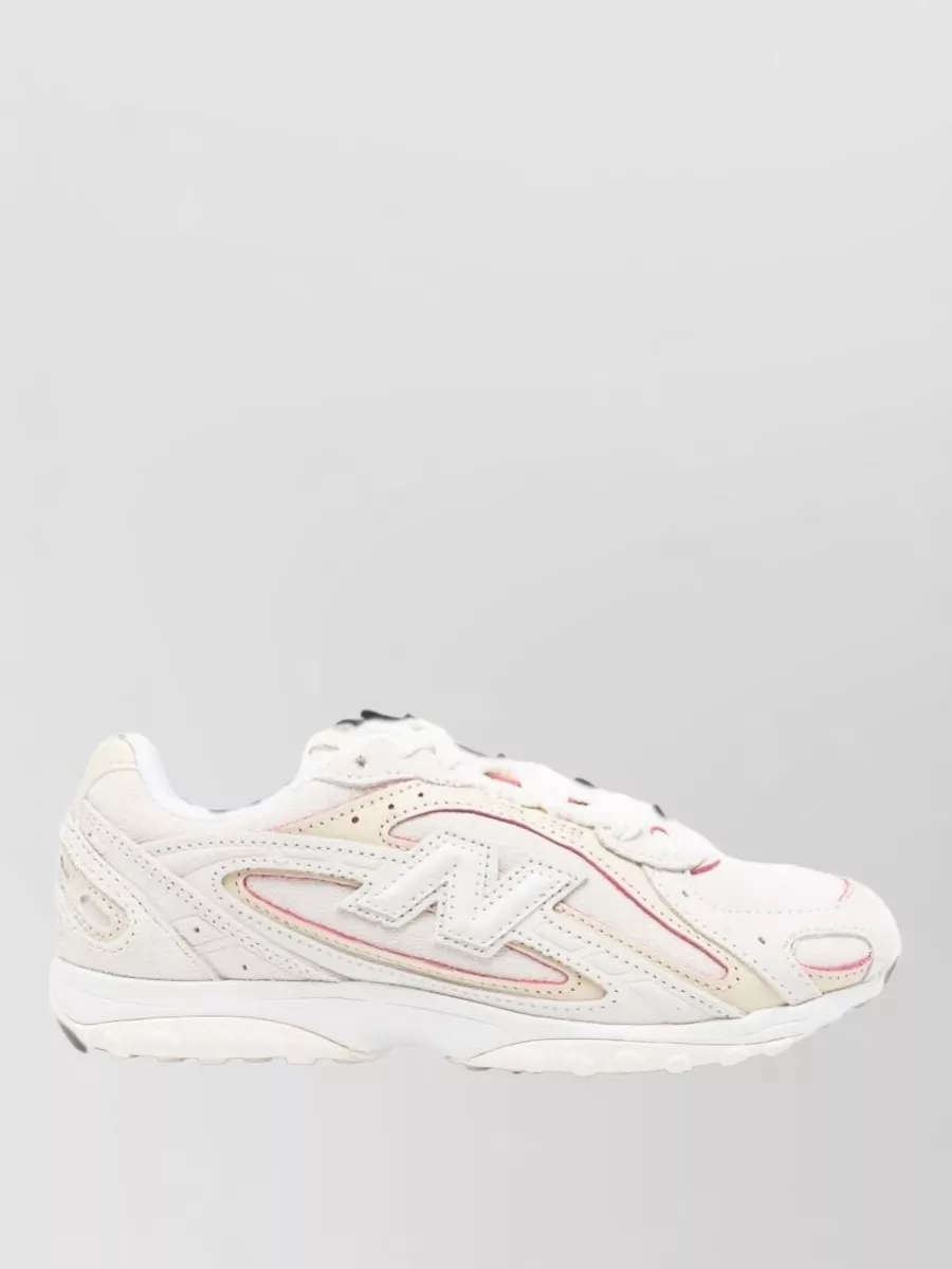 New Balance Suede Leather Paneled Low-Top Sneakers