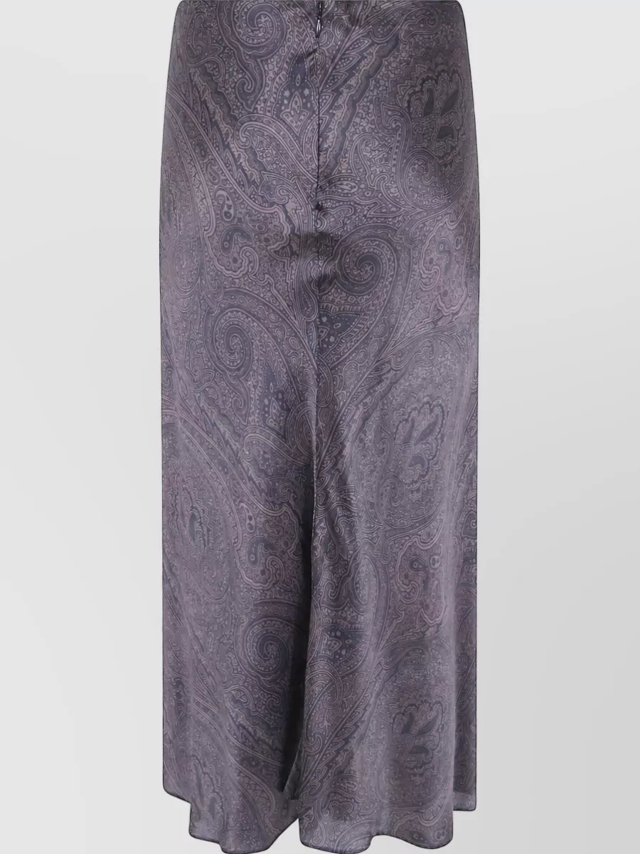 Etro Silk Maxi Skirt