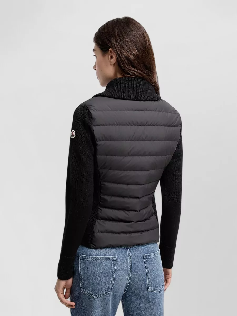 Moncler Down Puffer Cardigan