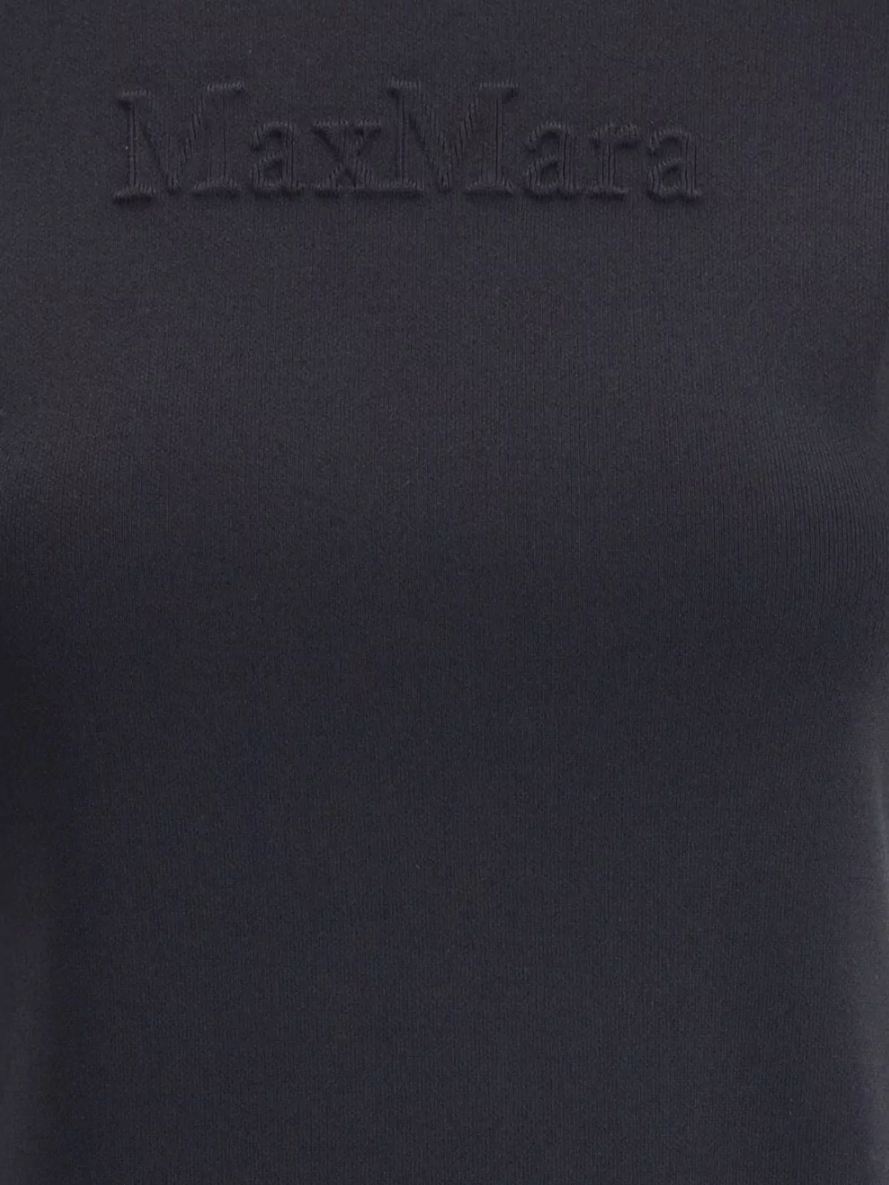 Max Mara 3D Lettering Crewneck Sweater In Viscose