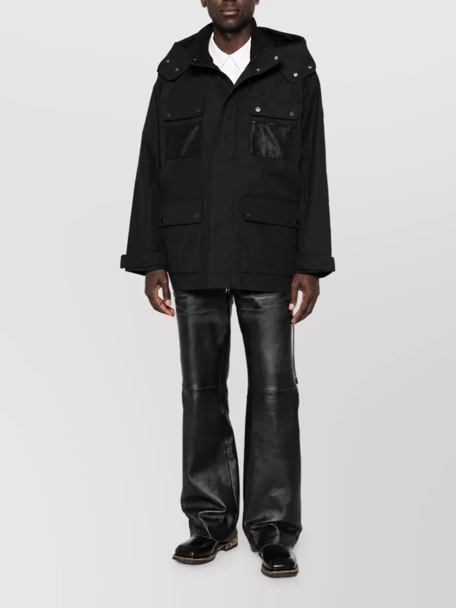 Junya Watanabe cotton hooded parka jacket