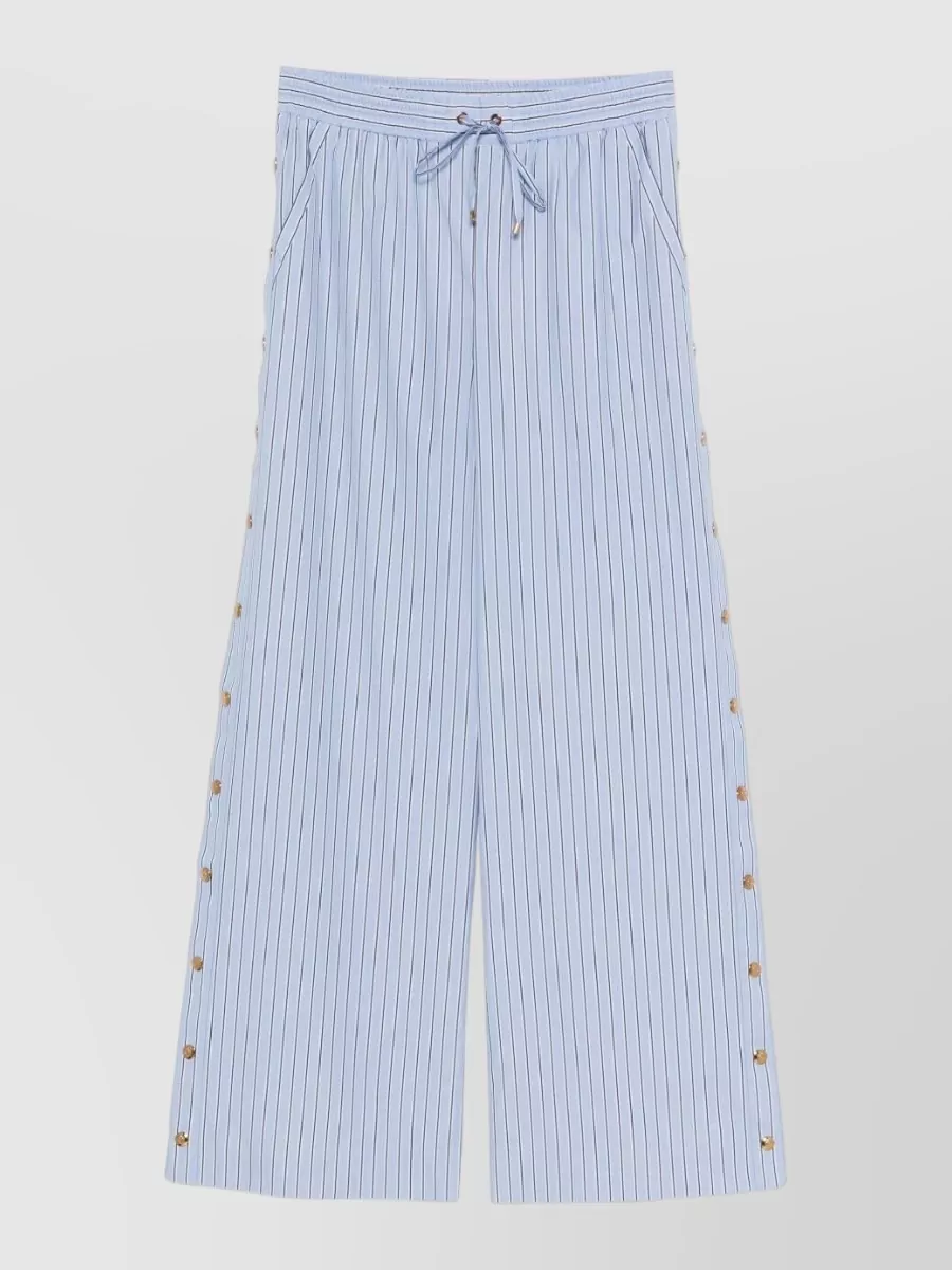 Zimmermann striped wide-leg trousers
