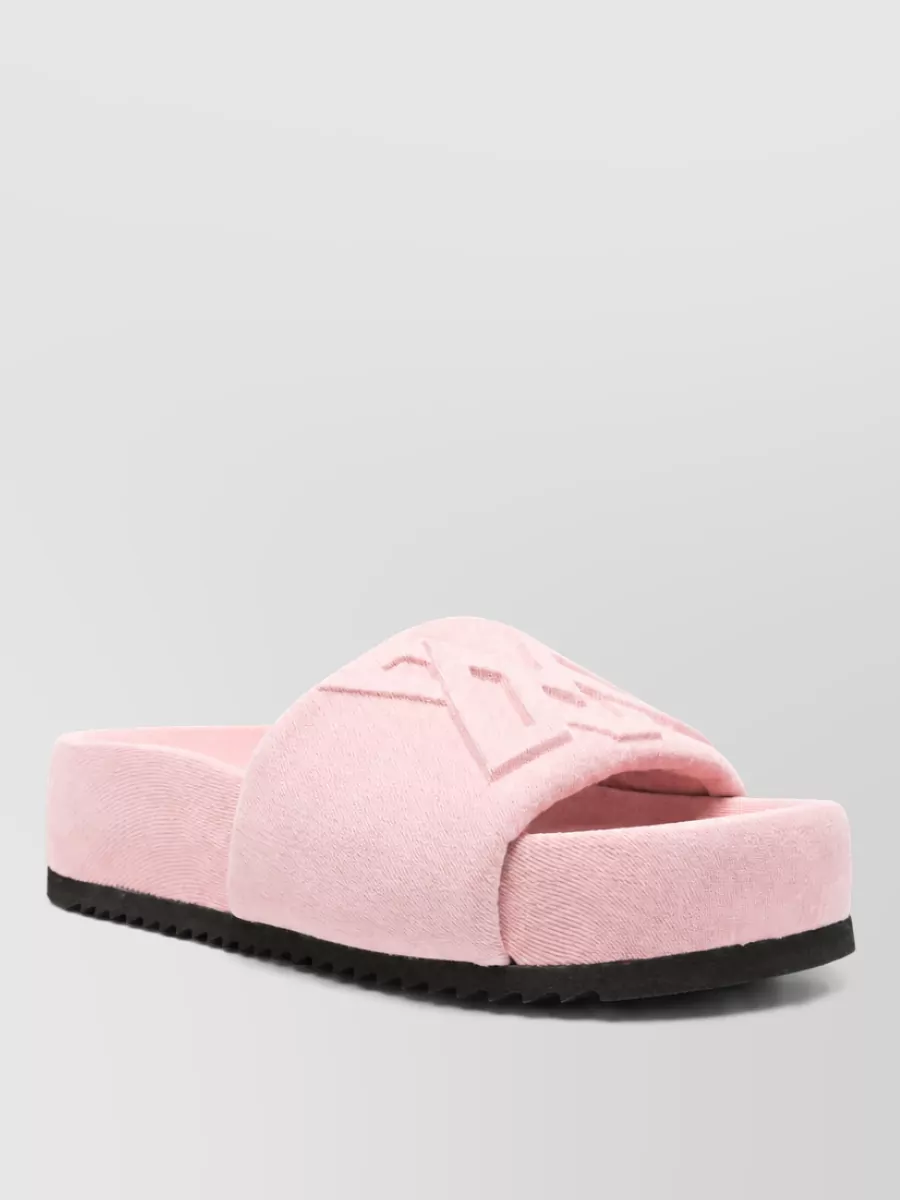 Vic Matie Heel Sandals Almond Toe Flat Sole