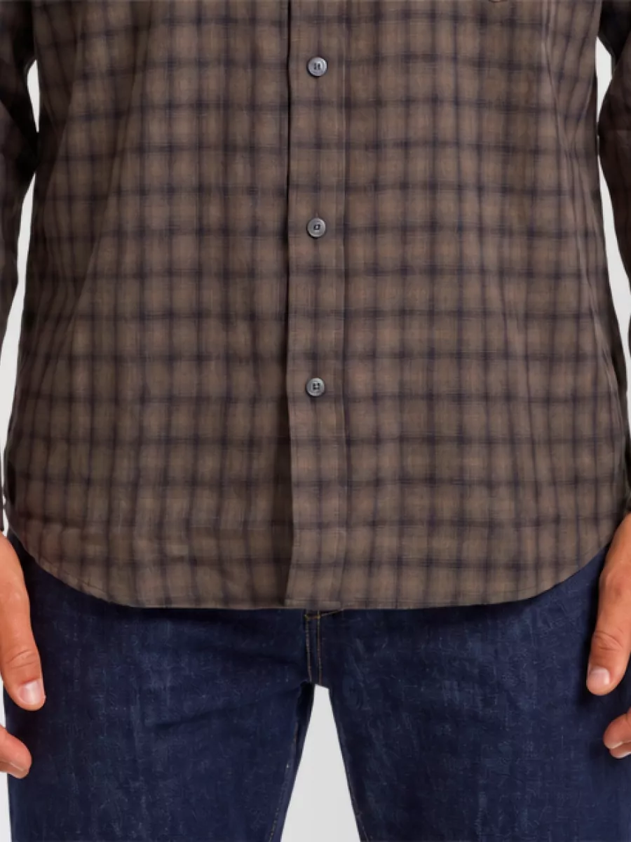 Dunst Checked flannel shirt
