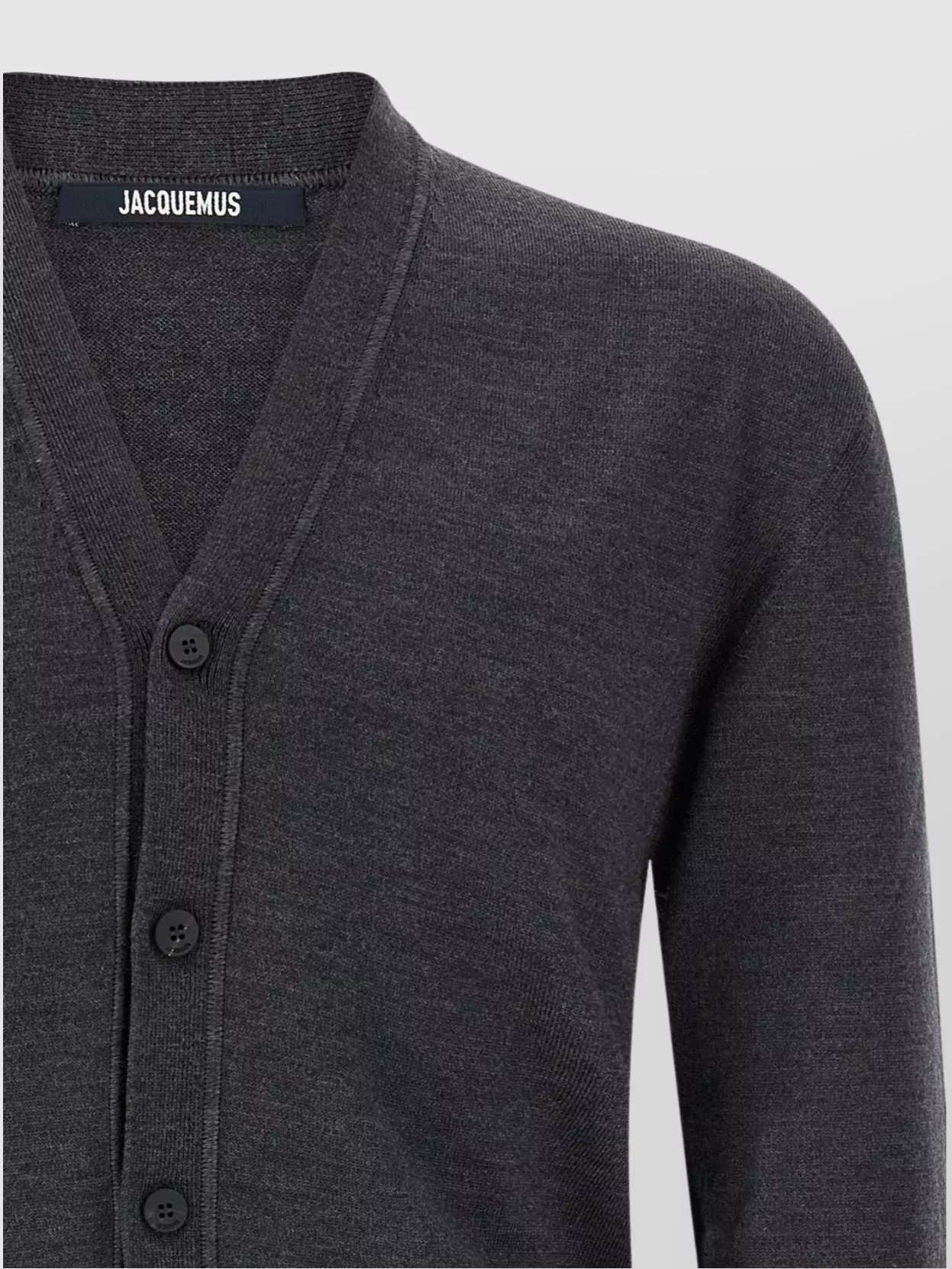 Jacquemus Embroidered Long Sleeve Cardigan