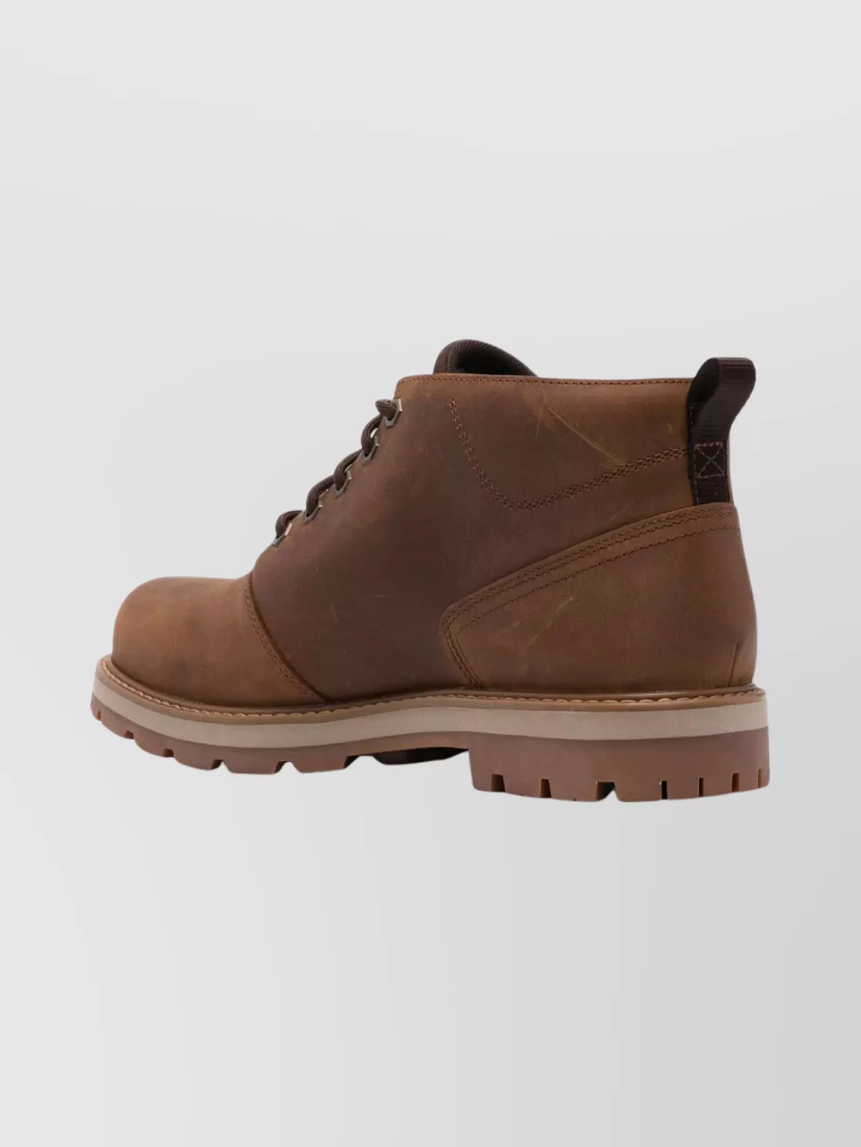 Timberland Mid Lace Up Shoes With Pull Tab
