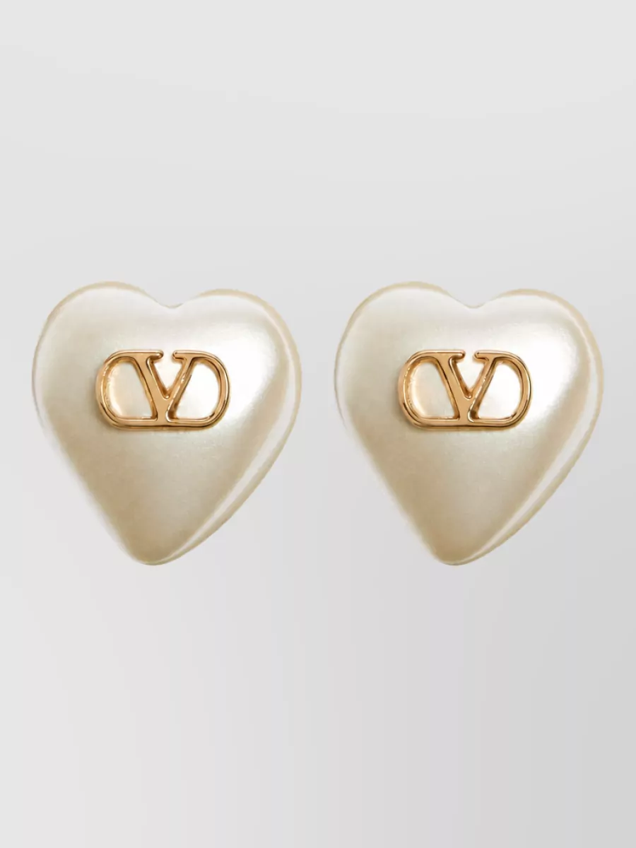 Valentino pearl drop earrings